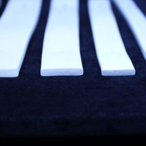 SIL16 Silicone Sponge slit Strip